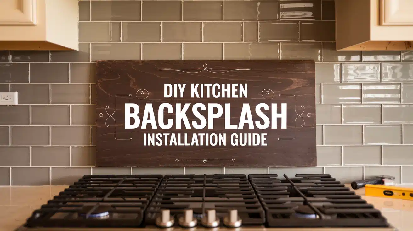 DIY Kitchen Backsplash: A Comprehensive Installation Guide - A House in ...