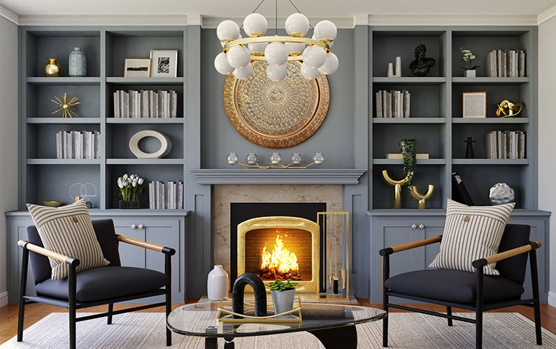 fireplace decor ideas