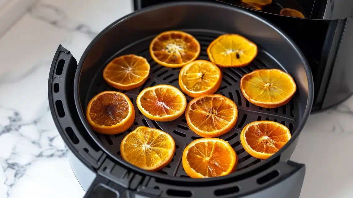 how to dry orange slices in air fryer