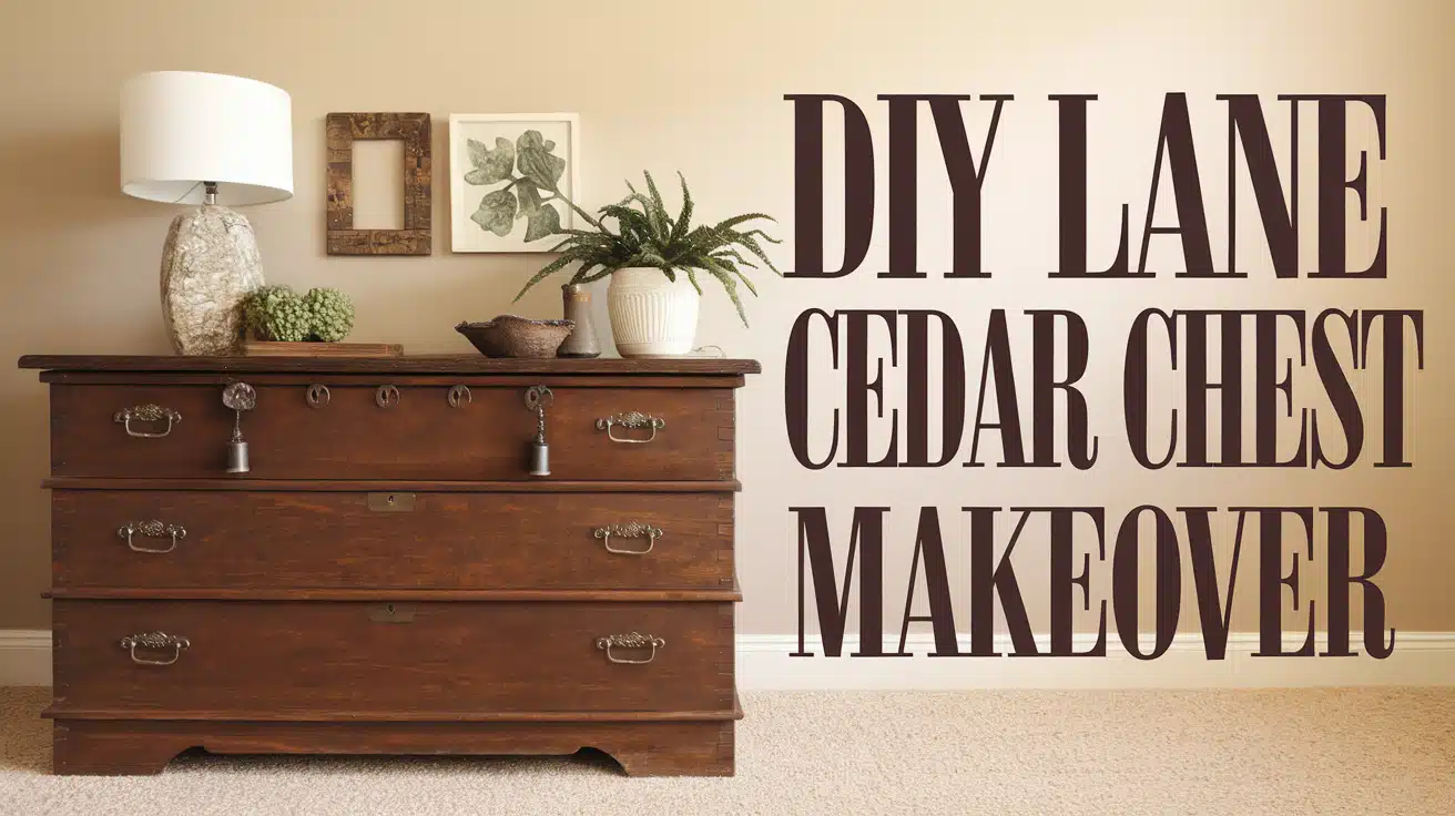 lane cedar chest makeover