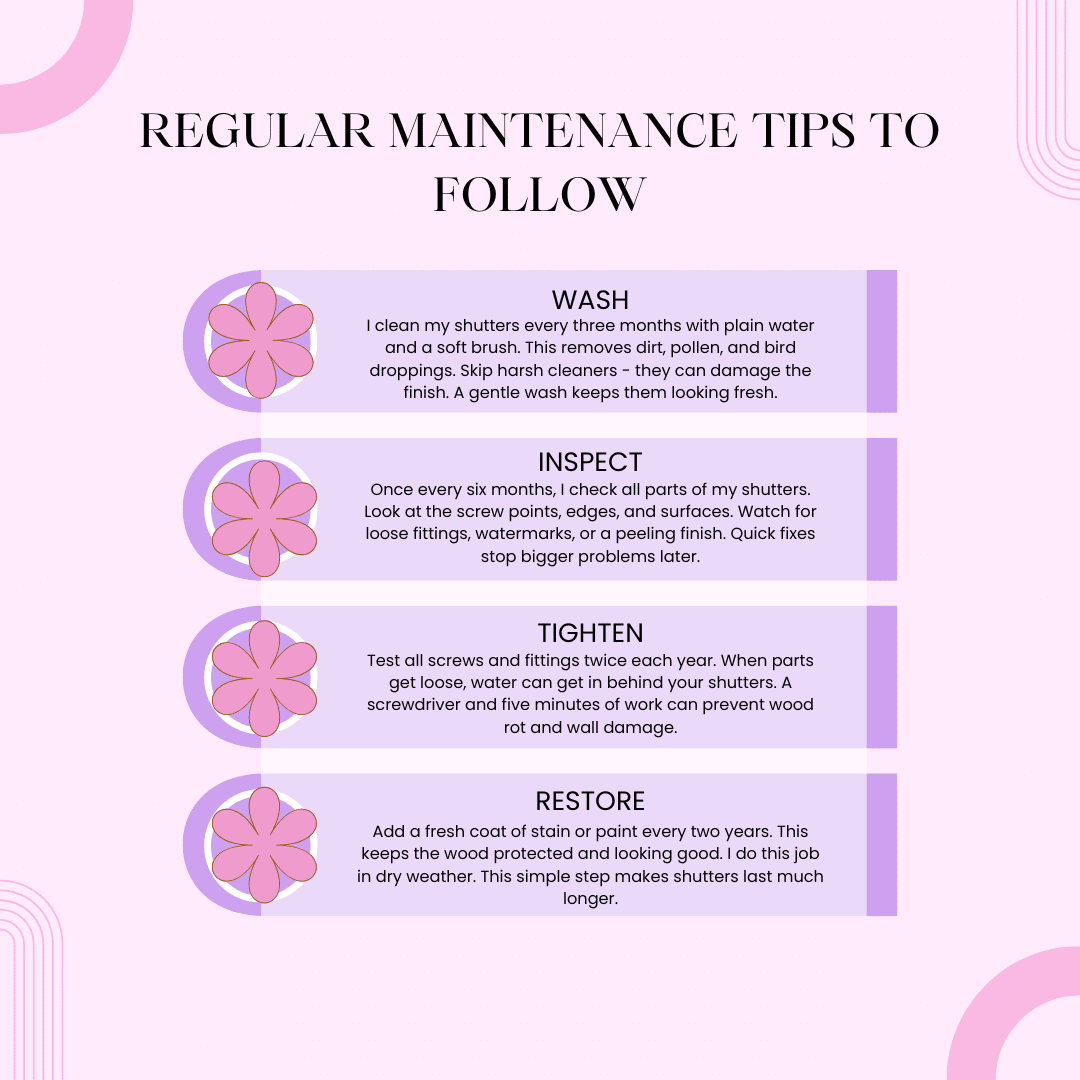 maintenance tips