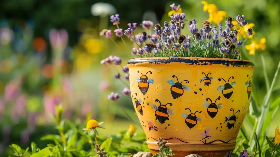 painting terracotta pots