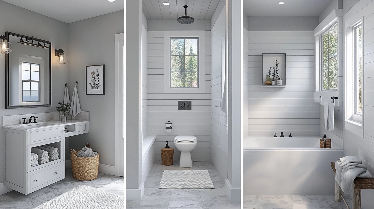 shiplap bathroom