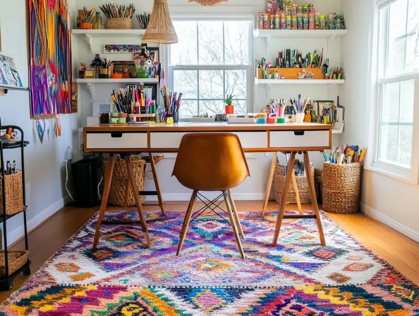 Bright Handwoven Rug