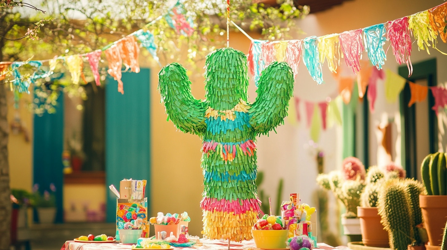 Cactus-Shaped Piñata