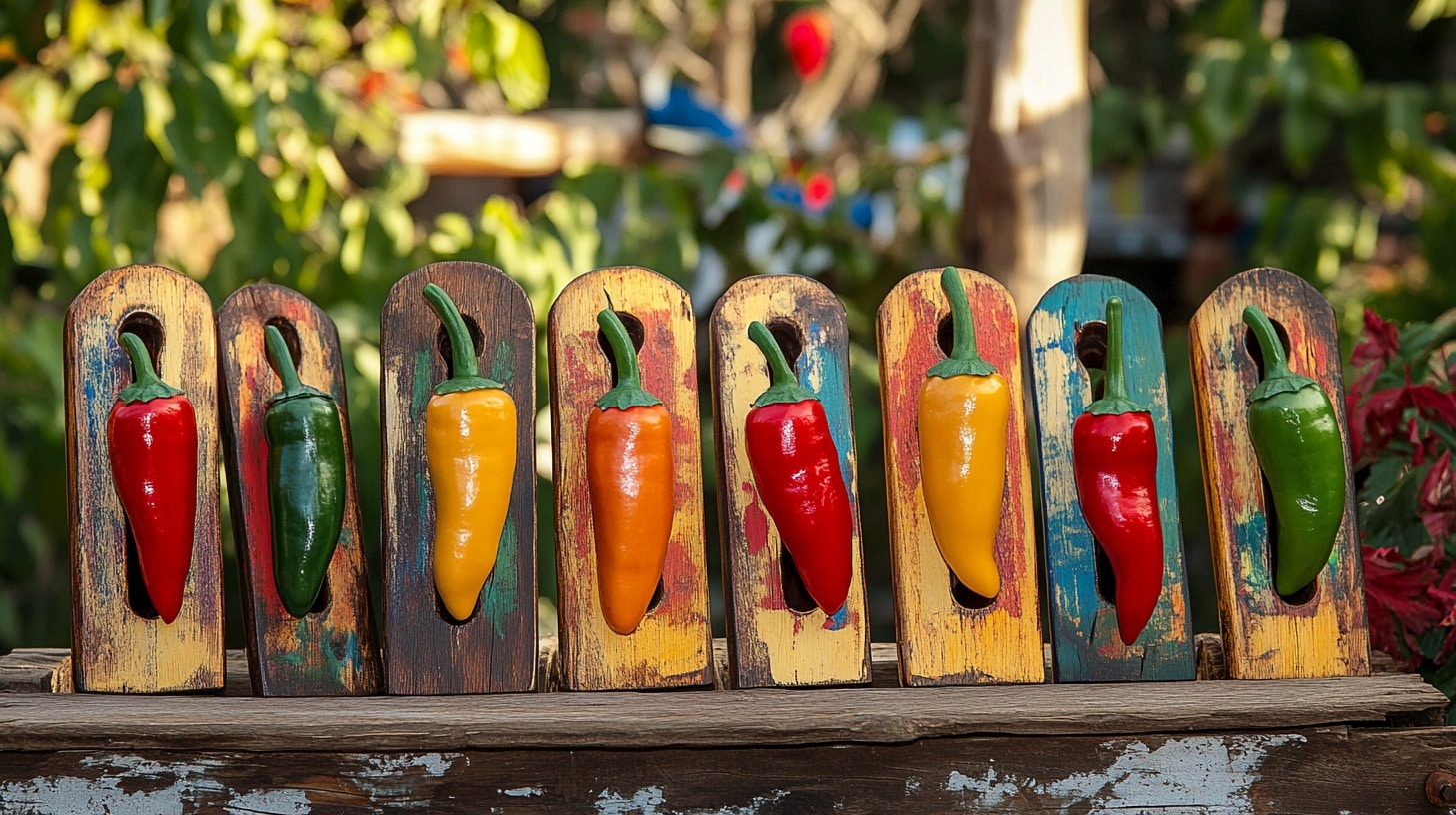 Carnival-Style Chili Pepper Toss Game