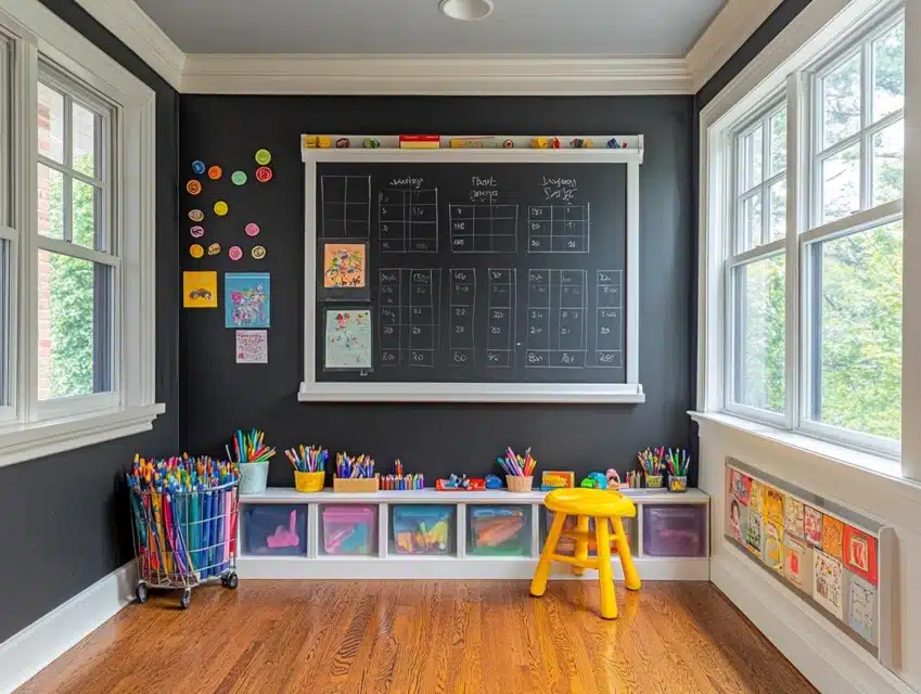 Chalkboard Command Center