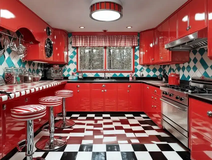 Checkerboard Floors