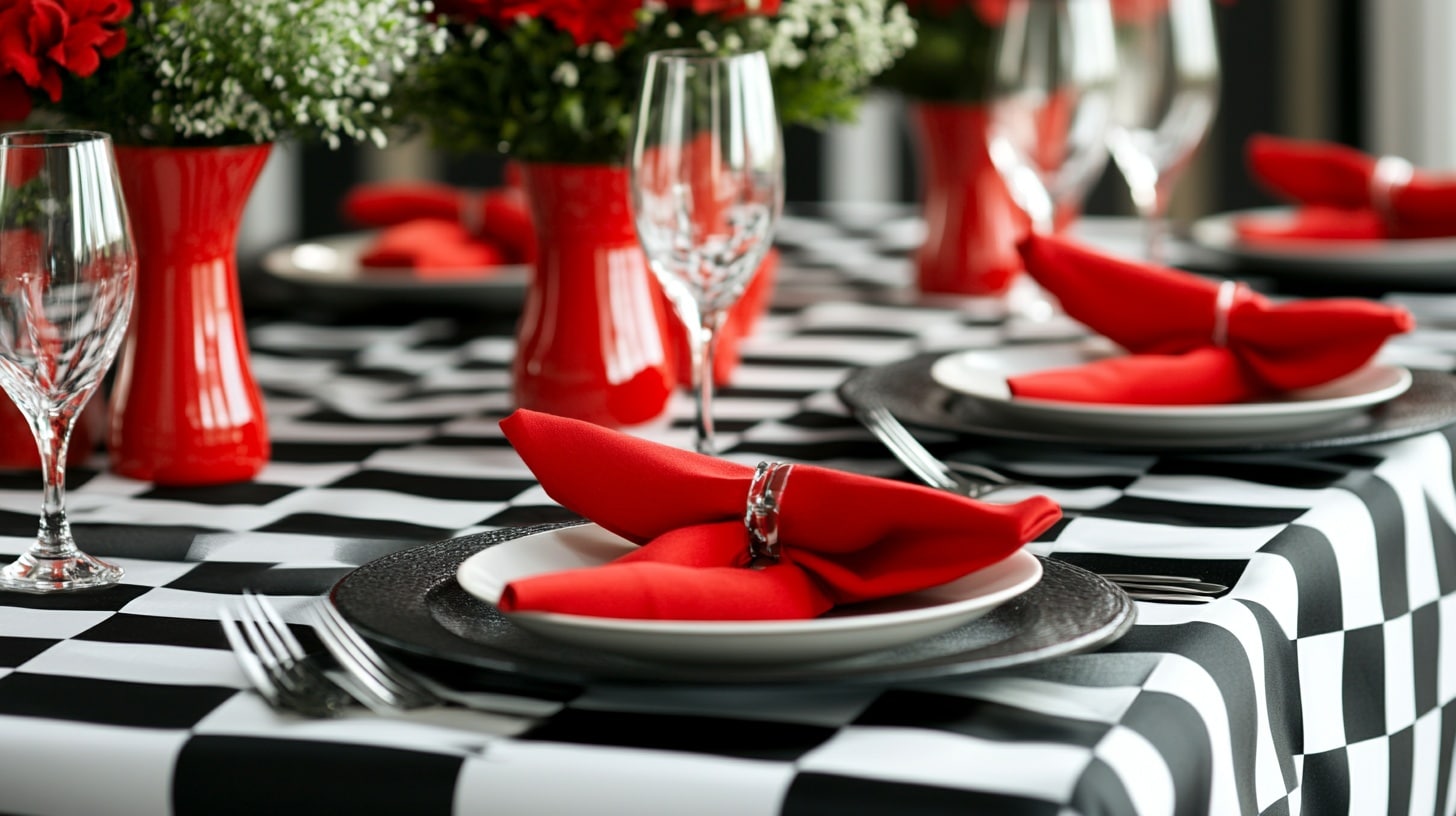 Checkerboard Tablecloths