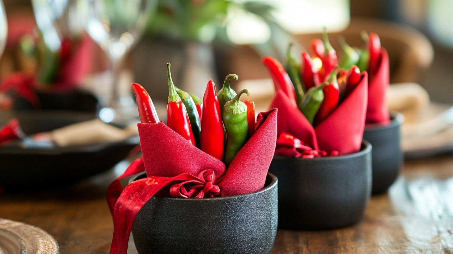 Chili-inspired Napkin Holders