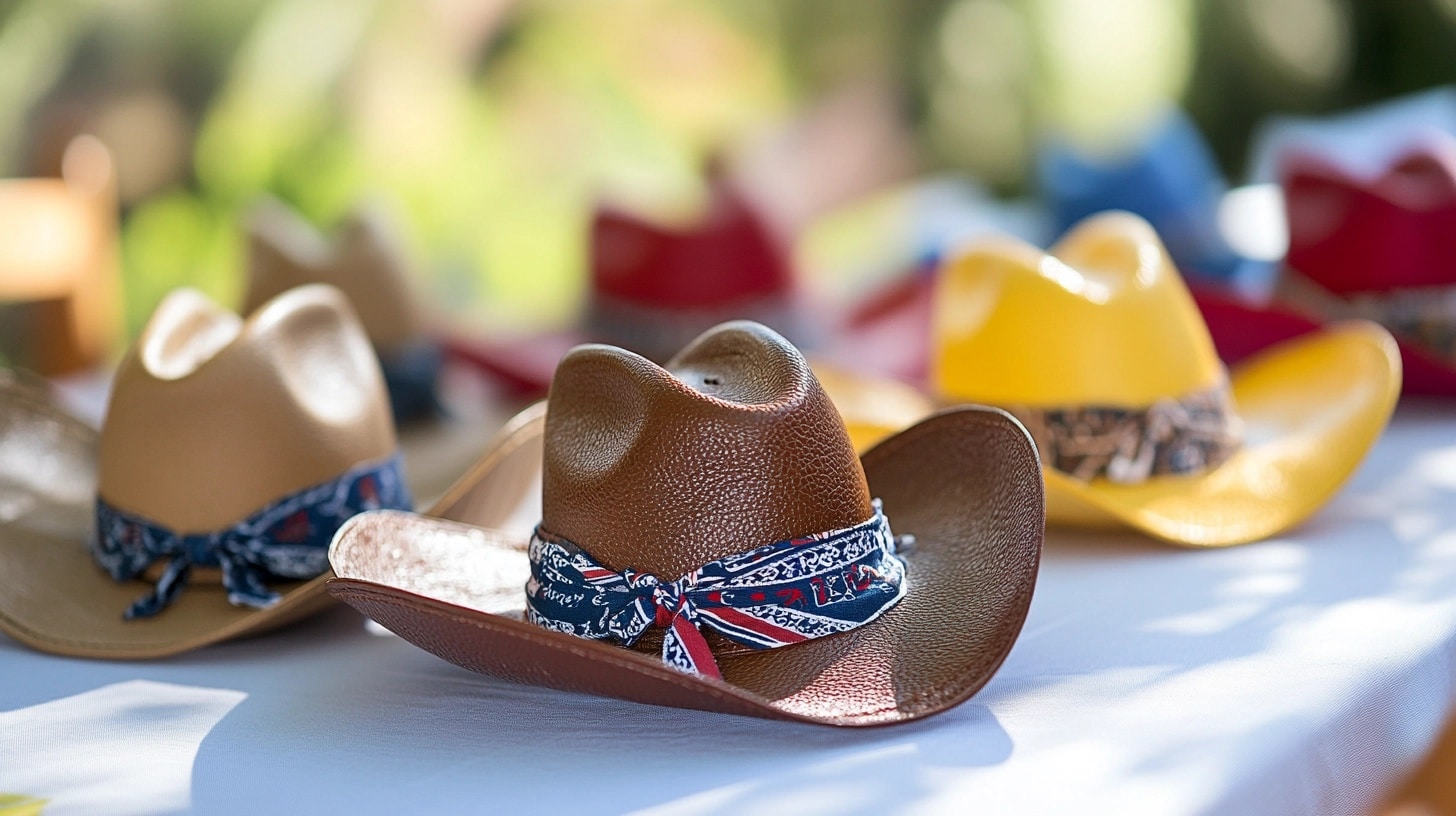 Cowboy Hat Table Weights