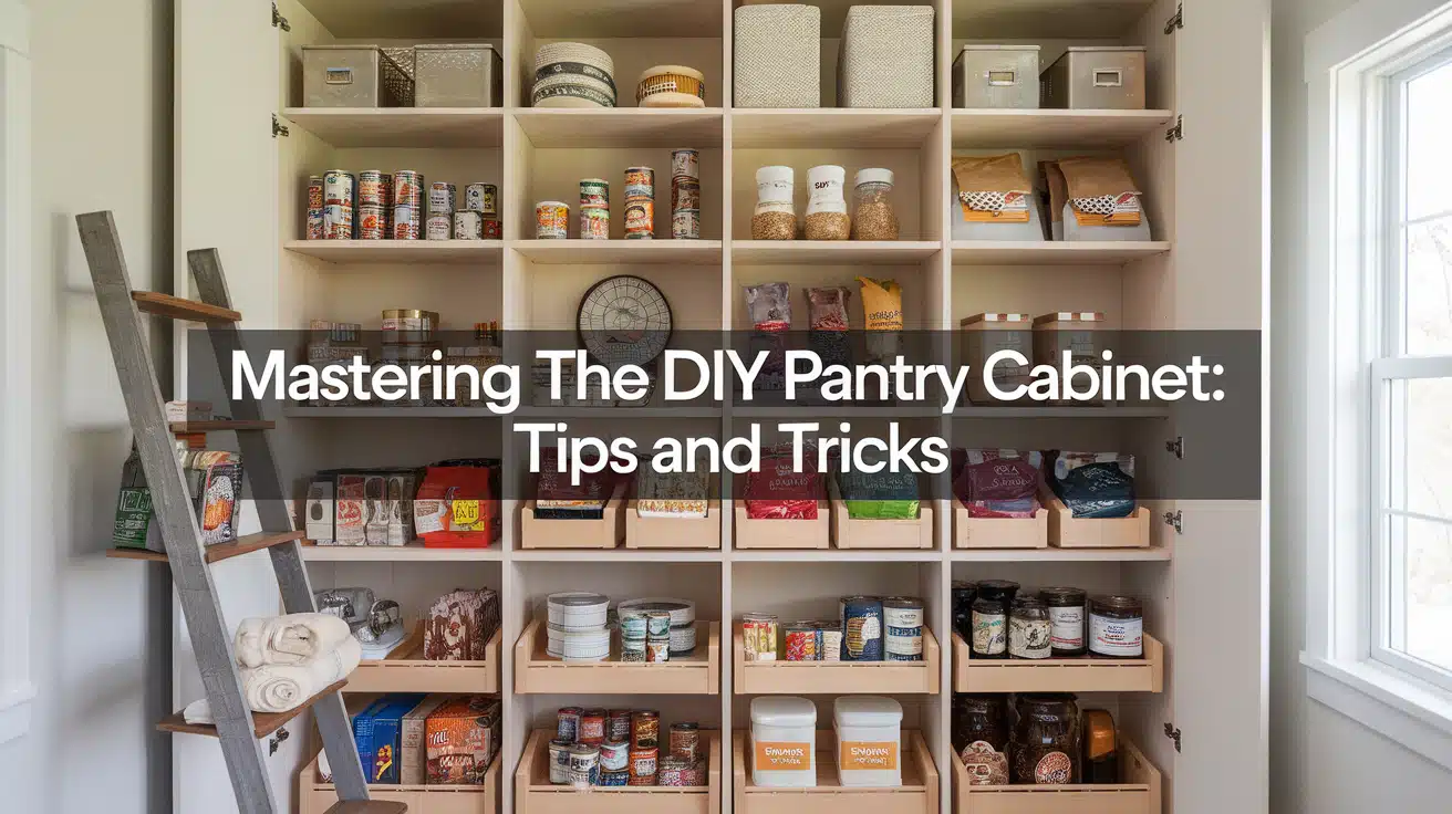 DIY Pantry Cabinets Made Easy