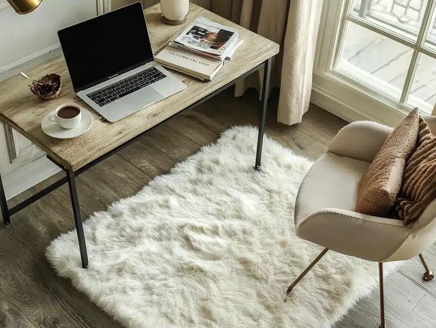 Faux Fur Area Rug