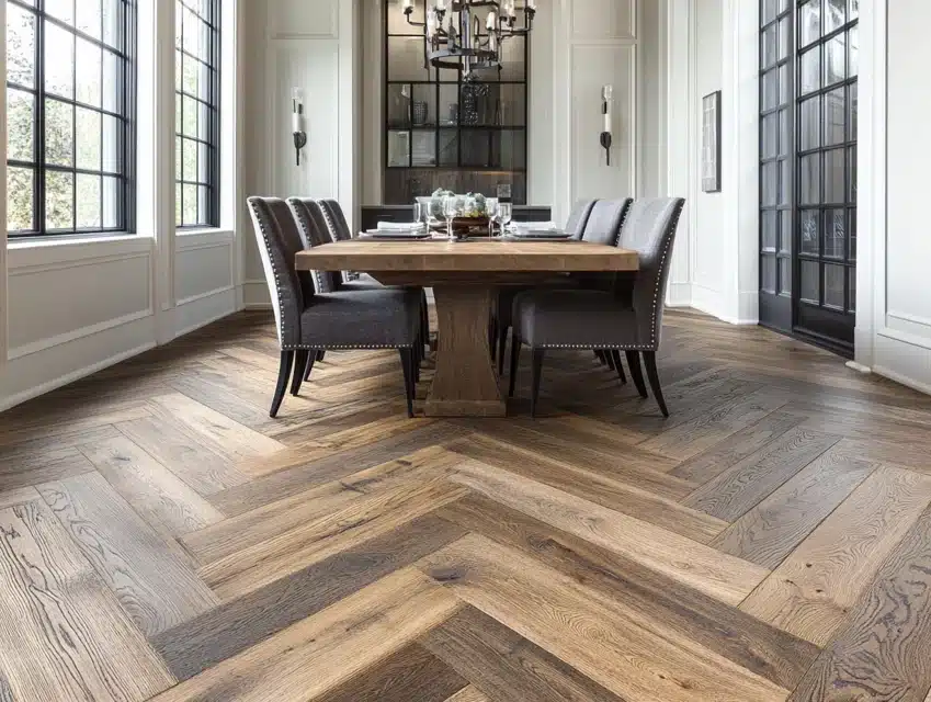 Herringbone Flooring