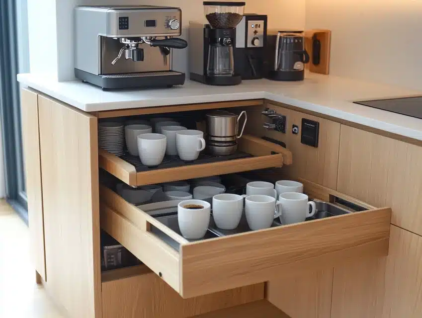 Hidden Coffee Station