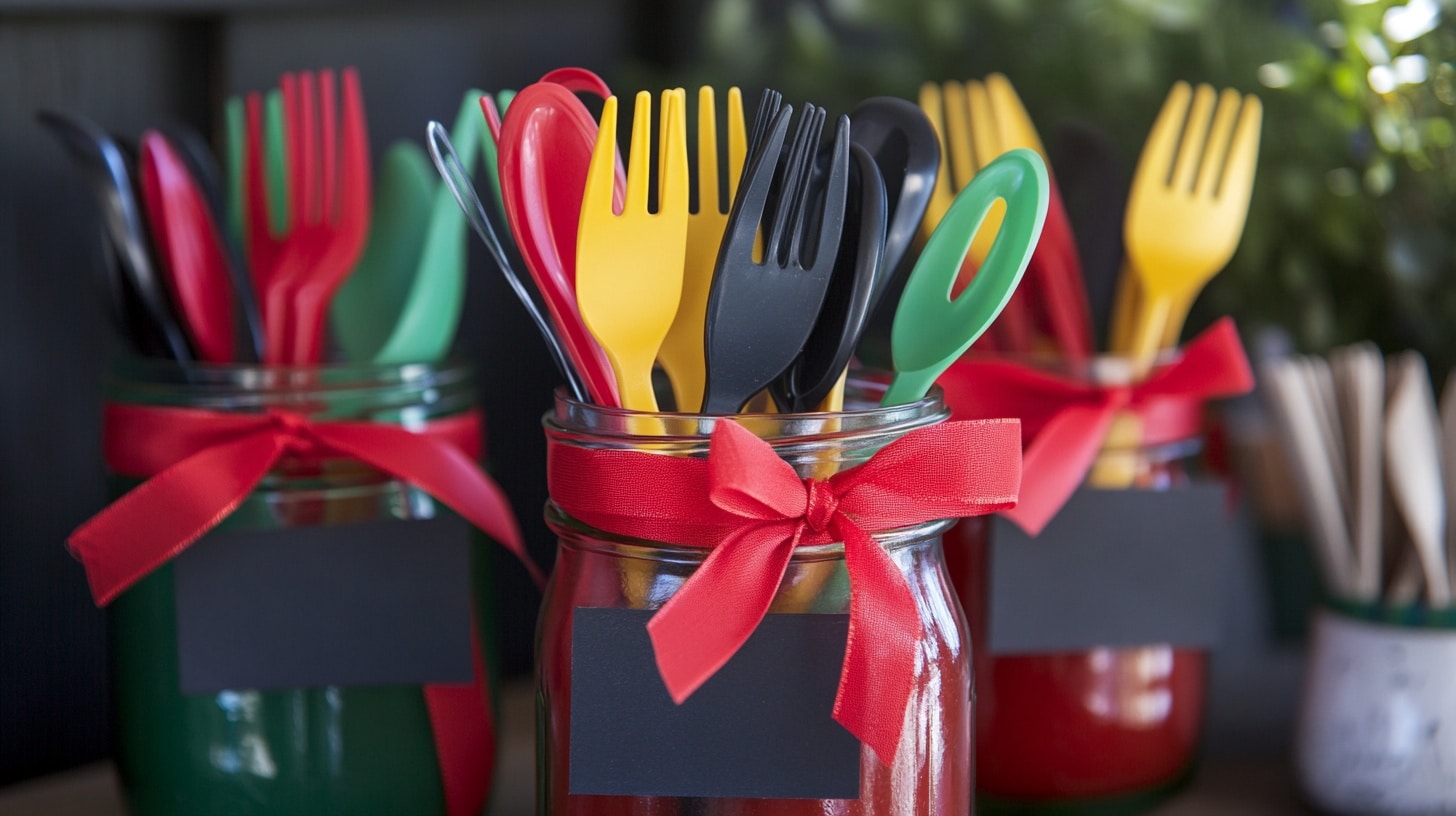 Mason Jar Utensil Holders