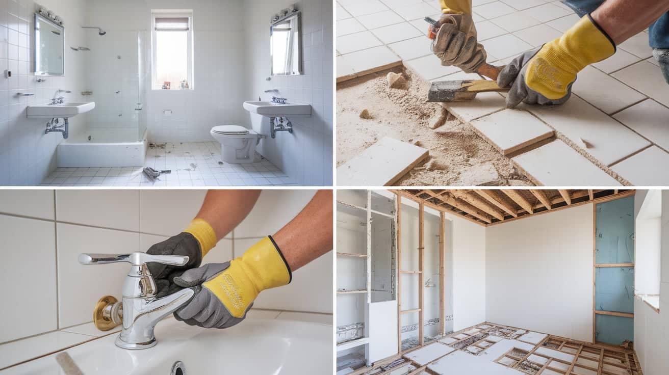 Step-by-Step Guide to Bathroom Demolition