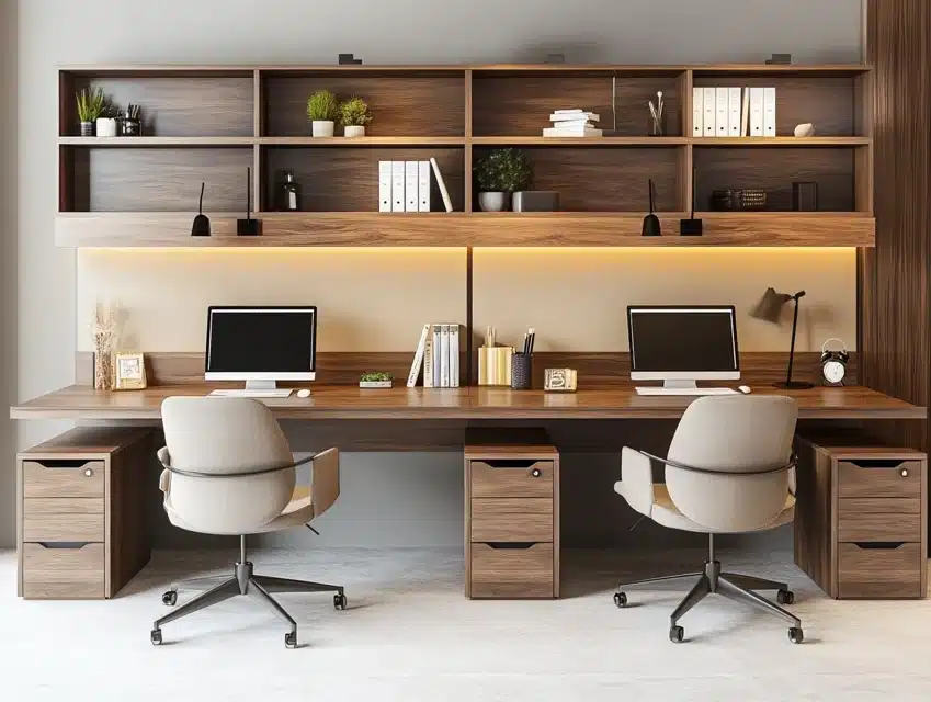 Two-Person Workspace