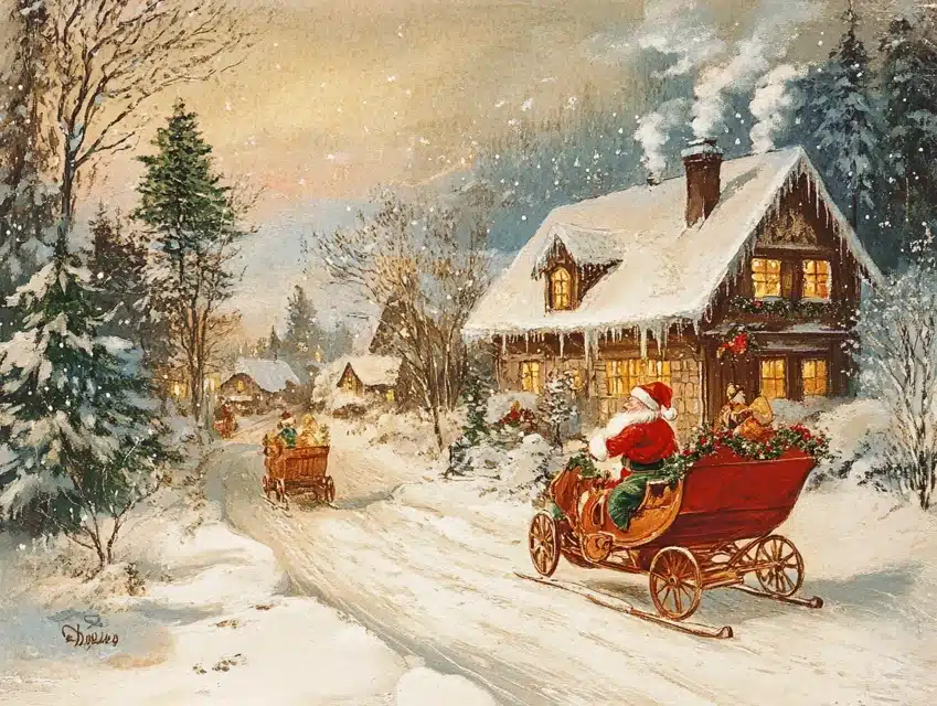 Vintage Christmas Postcards