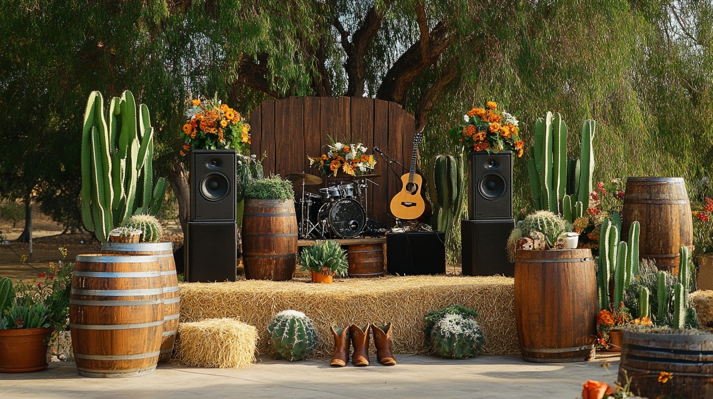 Western-Themed Music and Speakers