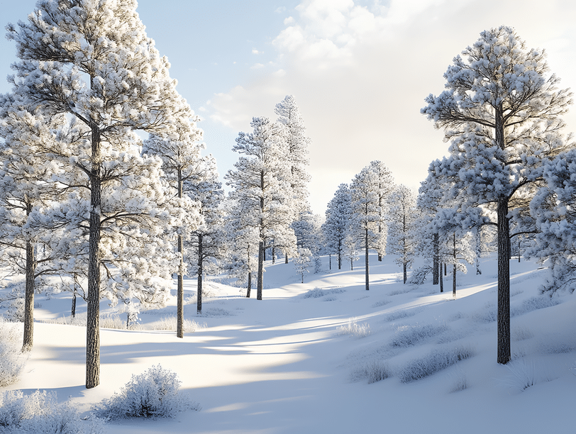 Winter Forest Scene copy