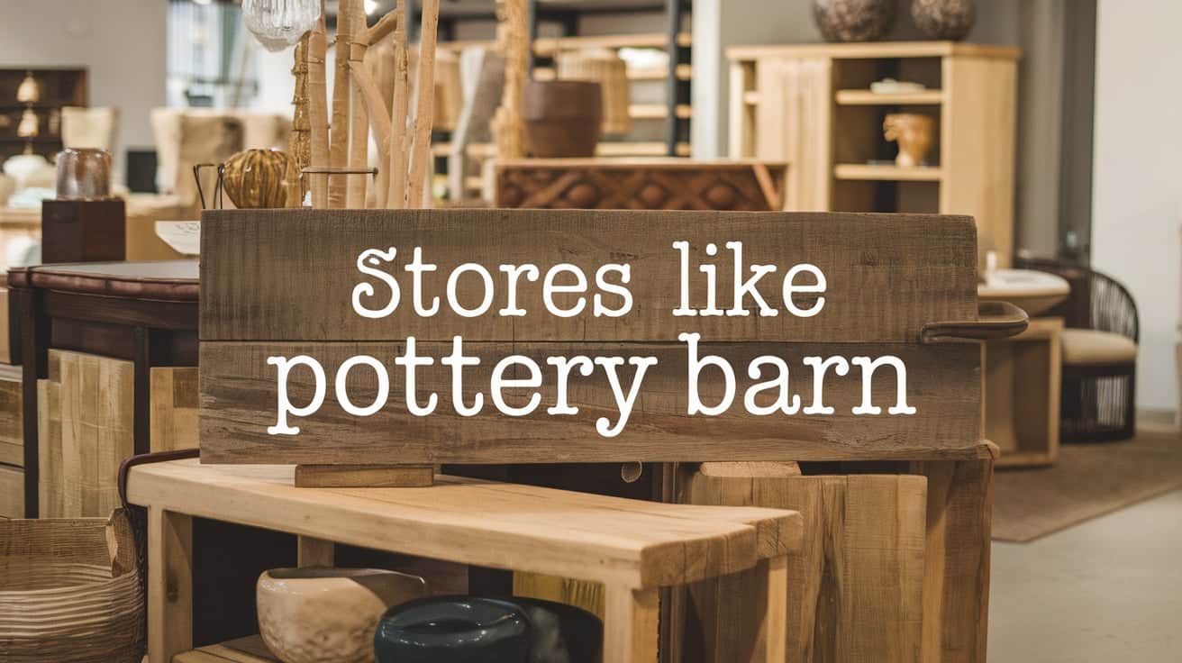 stores like pottery barn