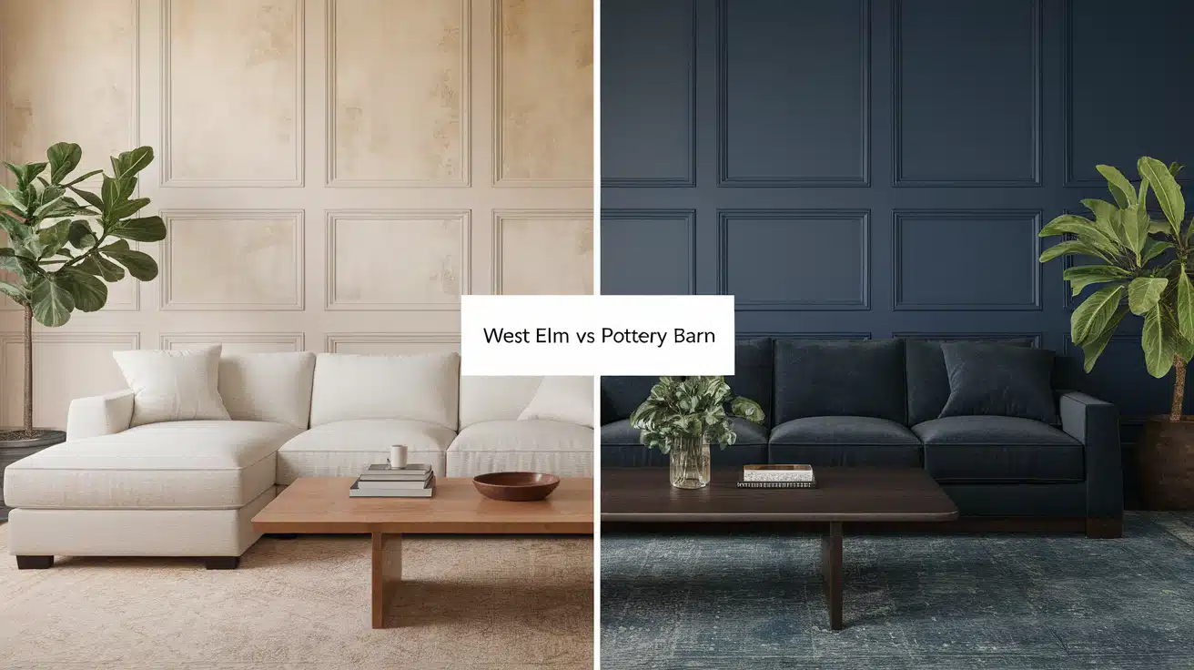 west elm vs pottery barn