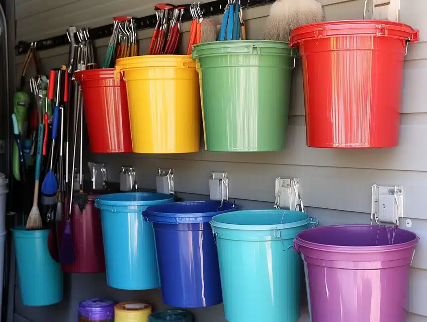 Bucket Wall Storage