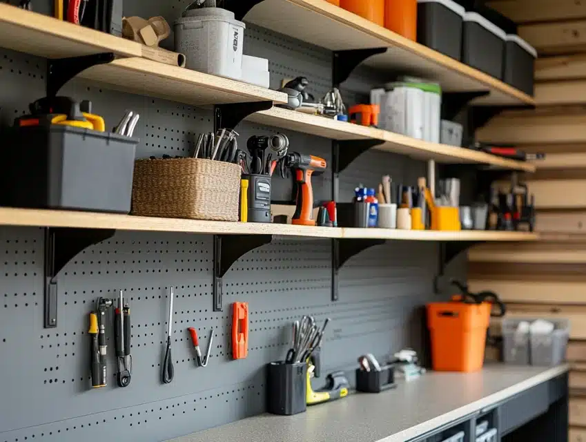 Floating Shelf Installation