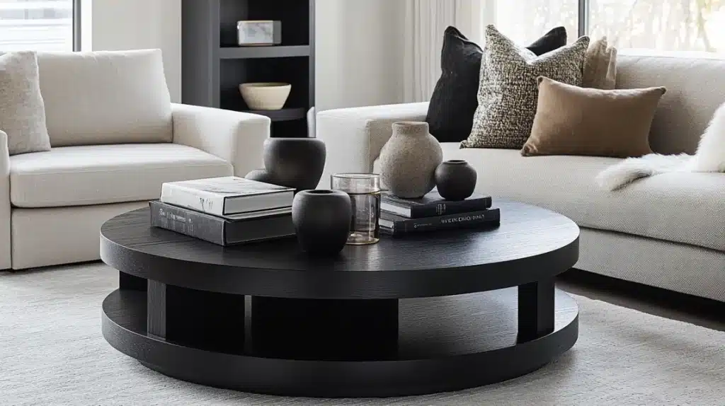 Noir Tiered Coffee Table