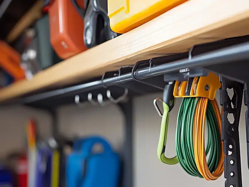 Under-Shelf Hook System